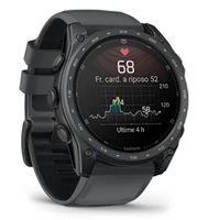 Smartwatch Garmin Uomo tactix® 8 - 51 mm, AMOLED, rivestimento Cerakote in Titanio 010-04553-01 - 010-04553-01
